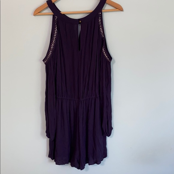 Cold Shoulder Romper - Picture 2 of 5